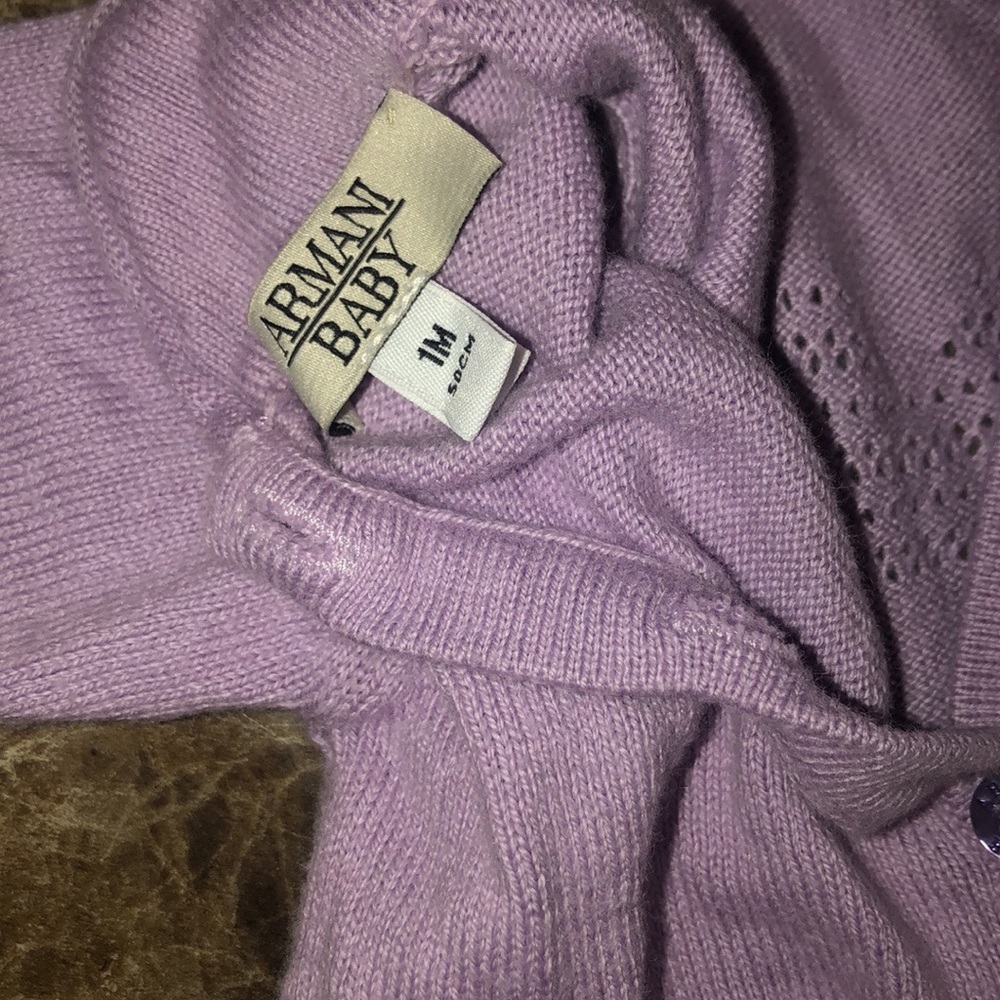Armani Baby Onesie. Sz 1 Month